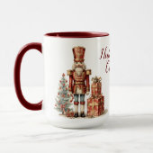Mug Belle Sublimation de Nutcracker personnalisée (Gauche)