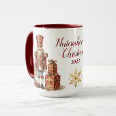 Mug Belle Sublimation de Nutcracker personnalisée (Devant gauche)