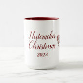 Mug Belle Sublimation de Nutcracker personnalisée (Centre)
