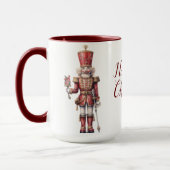 Mug Belle Sublimation de Nutcracker personnalisée (Gauche)