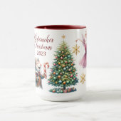 Mug Belle Sublimation de Nutcracker personnalisée (Centre)