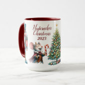 Mug Belle Sublimation de Nutcracker personnalisée (Devant gauche)