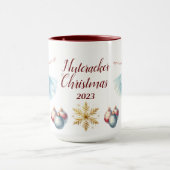 Mug Belle Sublimation de Nutcracker personnalisée (Centre)
