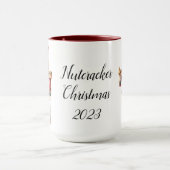Mug Belle Sublimation de Nutcracker personnalisée (Centre)