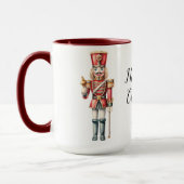 Mug Belle Sublimation de Nutcracker personnalisée (Gauche)