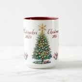 Mug Belle Sublimation de Nutcracker personnalisée (Centre)