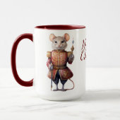 Mug Belle Sublimation de Nutcracker personnalisée (Gauche)