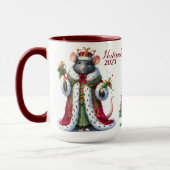 Mug Belle Sublimation de Nutcracker personnalisée (Gauche)