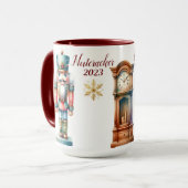 Mug Belle Sublimation de Nutcracker personnalisée (Devant gauche)
