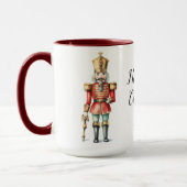 Mug Belle Sublimation de Nutcracker personnalisée (Gauche)