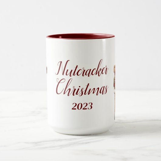 Mug Belle Sublimation de Nutcracker personnalisée (Centre)