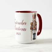 Mug Belle Sublimation de Nutcracker personnalisée (Devant droit)