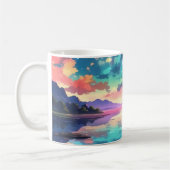 Mug Belle Sunset Lake Tranquillité (Gauche)