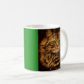 Mug belle tabby à cheveux longs (Devant droit)