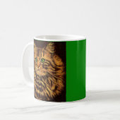 Mug belle tabby à cheveux longs (Devant gauche)