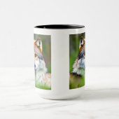 Mug Belle tête de loup Peinture (Centre)