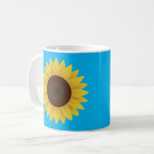Mug Belle tournesol d'été (Devant gauche)