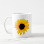 Mug Belle tournesol jaune orange (Gauche)