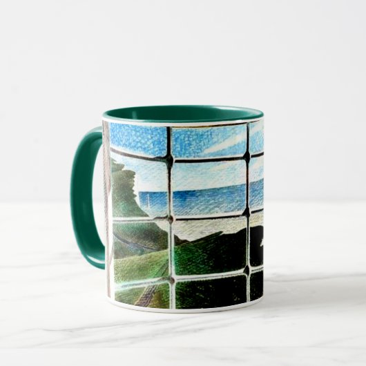 Mug Belle Tout Phare Tête De Plage, (Devant gauche)