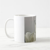 Mug Belle Tulipe de printemps blanche (Gauche)
