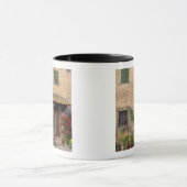 Mug Belle vieille maison fleurie à San Gimignano (Centre)