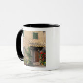 Mug Belle vieille maison fleurie à San Gimignano (Devant gauche)