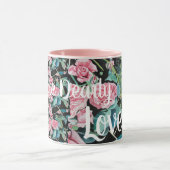 Mug Belle Vielle Roses Roses Roses Roses Vous Êtes Trè (Centre)