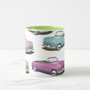 Mug Belle voiture vintage classique motif