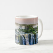 Mug Belle vue panoramique sur une cascade (Devant droit)