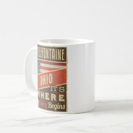 Mug Bellefontaine Ohio (Devant gauche)