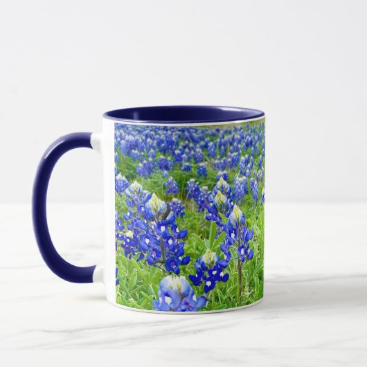 Mug Belles Bluebonnets Photographie Texas (Gauche)
