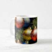 Mug Belles boules de Noël avec design délicat (Devant gauche)