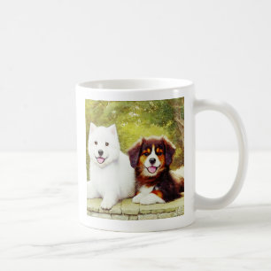 Mug Belles chips bergers Samoyed & English