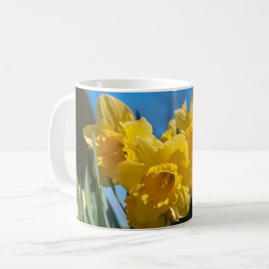 Mug Belles Daffodiles Jaunes (Devant gauche)