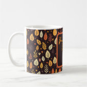 Mug Belles feuilles d'automne chaudes (Gauche)