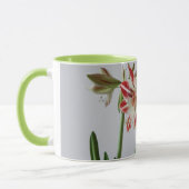 Mug Belles fleurs Amaryllis et coutume+nom (Gauche)