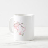 Mug Belles fleurs de cerisiers (Devant gauche)
