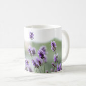 Mug Belles fleurs de printemps personnalisées - Lavand (Devant droit)