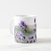 Mug Belles fleurs de printemps personnalisées - Lavand (Devant gauche)