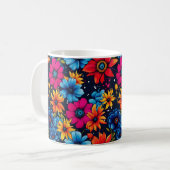 Mug Belles fleurs et Roses sucrés (Devant gauche)