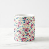Mug Belles fleurs roses romantiques de printemps (Centre)