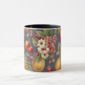Mug Belles Fruits et Fleurs. Style français (Centre)