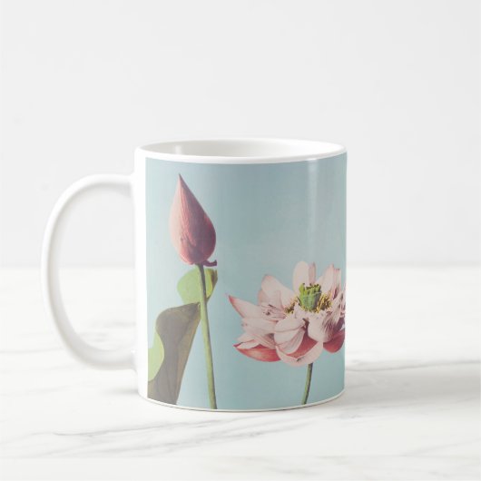 Mug Belles impressions photomécaniques de Lotus Flower (Gauche)