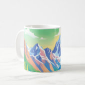 Mug Belles montagnes (Devant gauche)