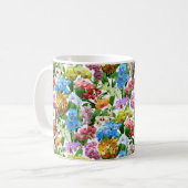 Mug Belles Orchidées Tropical Floral (Devant gauche)