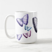 Mug Belles papillons mignonnes (Gauche)