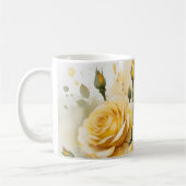 Mug Belles Roses Jaunes (Gauche)