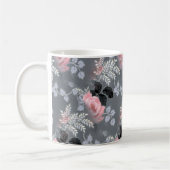 Mug Belles roses rose pâle (Gauche)