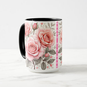 Mug Belles Roses Roses Luxe Collection Populaire