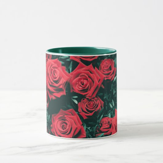 Mug Belles Roses Rouges (Centre)